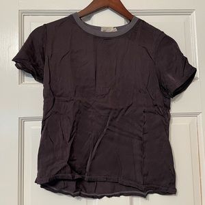 *KEPT* Nation LTD Marie Sateen Boxy Crop XS